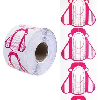 Umělé nehty NehtyShop Nehtová papírová šablona SUMMER 100 ks