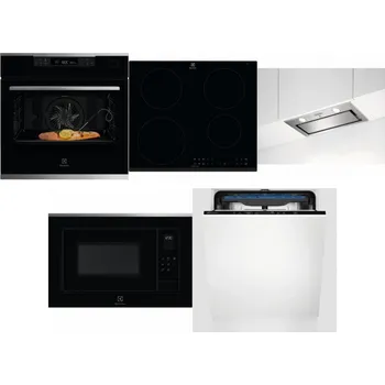 Set domácích spotřebičů ELECTROLUX KOBCS31X + ELECTROLUX LIR60430 + ELECTROLUX LFG716X + ELECTROLUX LMS4253TMX + ELECTROLUX EES48200L