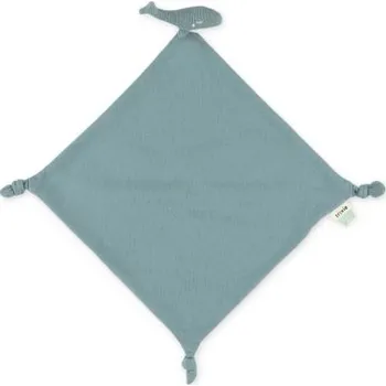 plyšák Trixie muchláček s pletenou hračkou - Whale