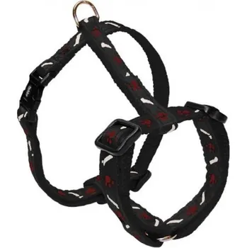 Postroj pro psa Nobby MINI textilní postroj XS-S 20-35cm / 10mm černý