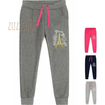 Dívčí bavlněné tepláky Kugo, vel. 134-158