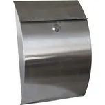 schránka poštovní 215x300x70mm nerez