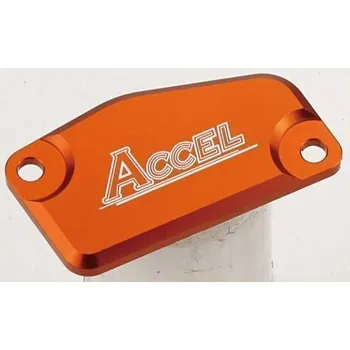 Brzdový komplet ACCEL víčko zásobníku spojkové kapaliny KTM SX 85 13, FREERIDE 350 barva oranžová