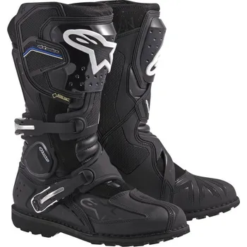 Moto obuv Boty toucan gore-tex , alpinestars (černé, vel. 45,5)