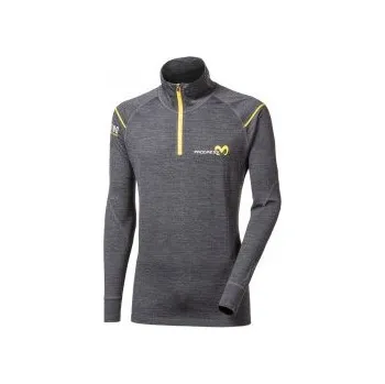 Progress MW NRZ šedý melír L; Šedá funkční triko + DÁREK DLE VÝBĚRU!