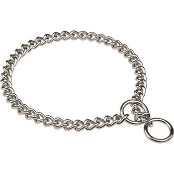 Obojek pro psa Nobby řetízkový obojek chrom 65cm / 3,5mm