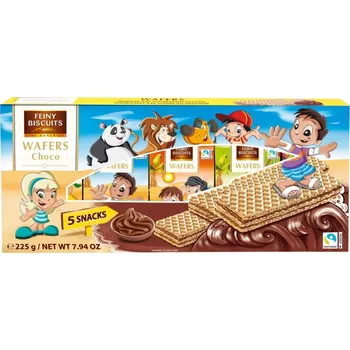 Dětské oplatky s čokoládovým krémem 225g (5x45g)