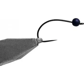 Umělá nástraha Jigovky.cz jigové hlavičky Hanák H 360 BL Black vel.6 5ks Gramáž: 0,6g