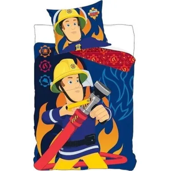 Povlečení Setino • Ložní povlečení Požárník Sam - Fireman Sam - 100% bavlna - 70 x 90 cm + 140 x 200 cm