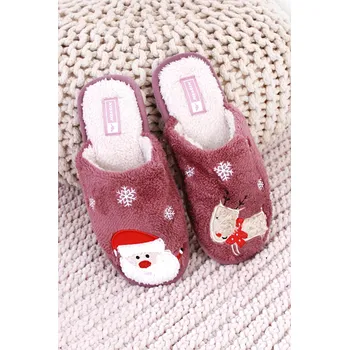 Dívčí bačkory JOMIX Papuče Santa a sob DD1517WI Velikost: 38