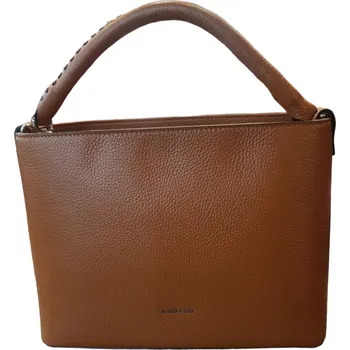 Kabelka Gianni Conti dámská kožená kabelka koňaková 3130166 cuoio