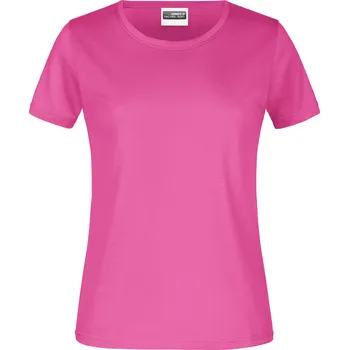 JAMES & NICHOLSON Triko SANDRA LADY 150g, různé barvy Velikost L pink