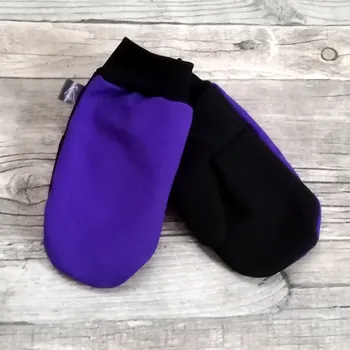 Rukavice Yháček softshellové rukavice - Fialové M