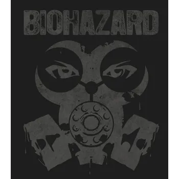 Nášivka nášivka na záda, zádovka Biohazard - Gas Mask