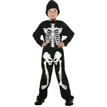 Karnevalový kostým Dětský kostým pro kostlivce (overal)