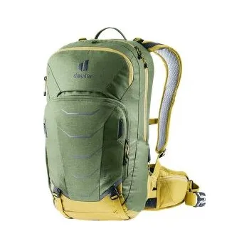 batoh na kolo deuter Attack 16 khaki-turmeric zelená
