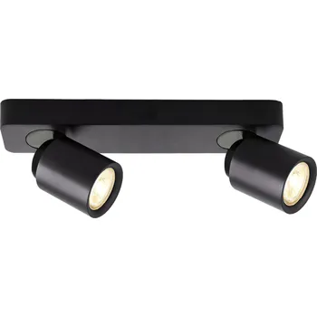 Deko-Light stropní přisazené svítidlo Librae lineární II 220-240V AC/50-60Hz GU10 2x max. 50,00 W 322 mm tmavě černá RAL 9005 348169