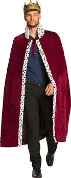 Karnevalový kostým Boland Královský plášť tmavě červený 140 cm