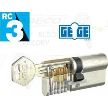 Vložka do dveří Cylindrická vložka GEGE pExtra+combi 35+45 3 klíče