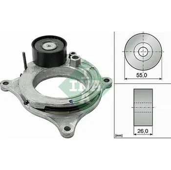 Napínák, žebrovaný klínový řemen Schaeffler INA 534 0598 10