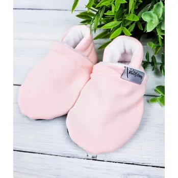 Capáčky Kulišárny Nízké capáčky barefoot s fleesem POWDER White VELIKOST: 6 délka stélky: 16cm