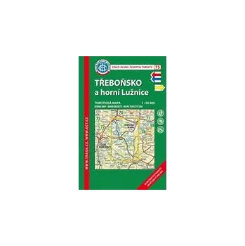 Skládaná mapa Třeboňsko a horní Lužnice - turistická (75) 58 x 102 cm