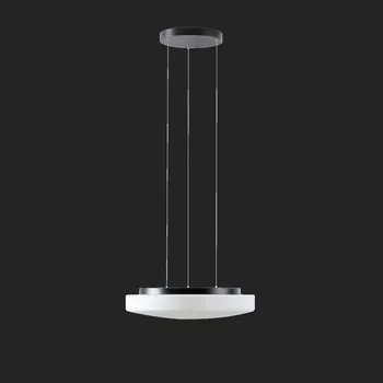OSMONT EDN67954 EDNA LE5 závěsné skleněné svítidlo černá / bílá IP40 4000 K 27W LED DALI