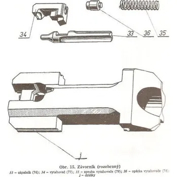 Příslušenství pro sportovní střelbu Sa58 CZ858 Tactical Zápalník