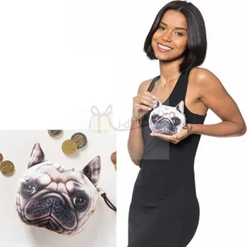 Peněženka Originální peněženka taštička - pes Mops