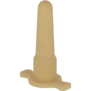 Cucák napájecí na PET lahve pro telata, 10 cm, béžový, 1ks