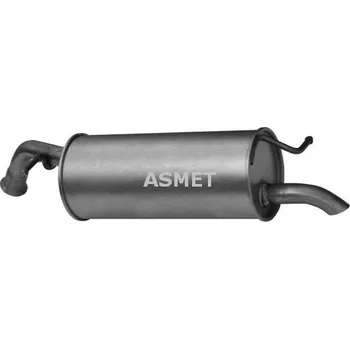 Výfukový systém Koncový tlumič výfuku ASMET 20.029