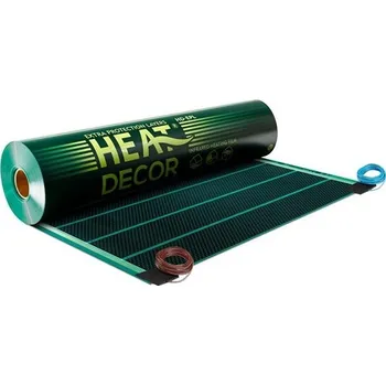 Topná rohož Heat Decor Topná fólie s konektory HD-EPL 140 W/bm (140 W/m2) Délka pásu topné fólie (m): 0,25