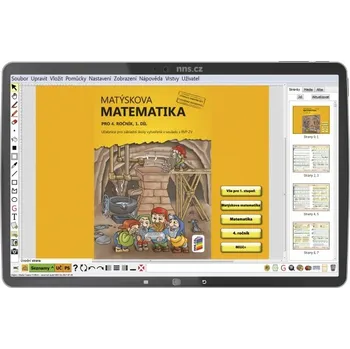 Přírodní věda MIUč+ Matýskova matematika, 4. ročník 1., 2. díl a Geometrie - žákovská licence na 1 školní rok 4-35-S1 -