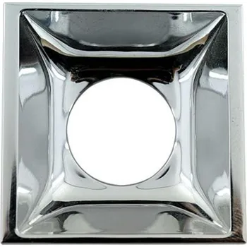 Bodové svítidlo ACA Lighting chrom hranatý reflektor pro G90461C MOLLY R90461CCHR