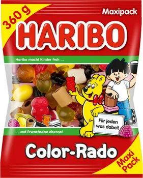 Bonbon Haribo Color-Rado 360 g