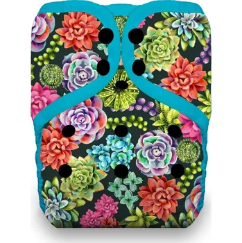 Plena Thirsties Natural One Size Pocket Diaper na PAT - Desert Bloom