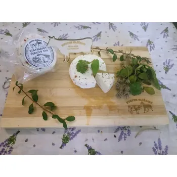Čerstvý statkářský sýr - bylinky, 120 g