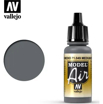Modelářská barva Vallejo Model Air: Sea Grey 17ml - airbrush barva na modely