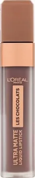 Rtěnka L'Oréal Les Chocolats Ultra Matte 7,6 ml