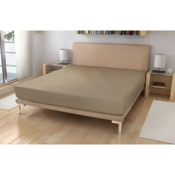 Prostěradlo Polášek Prostěradlo Micro EXKLUSIVE Béžová Polyester, 60/120 cm