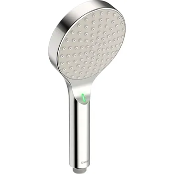 Sprchová hlavice Hansaactivejet Digital - ruční sprcha, 1polohová, displej se zpětnou vazbou o spotřebě vody a energie v reálném čase 84310180