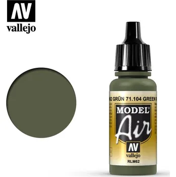 Modelářská barva Vallejo Model Air: Green RLM62 17ml - airbrush barva na modely