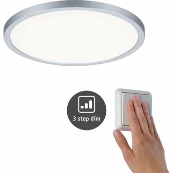 Osvětlení PAULMANN LED vestavné svítidlo Areo VariFit IP44 3-krokové-stmívatelné 230mm 16W 4.000K matný chrom 930.58