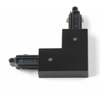 Bodové svítidlo ASTRO lištový 1F systém 90° rohová spojka levá černá 6020014