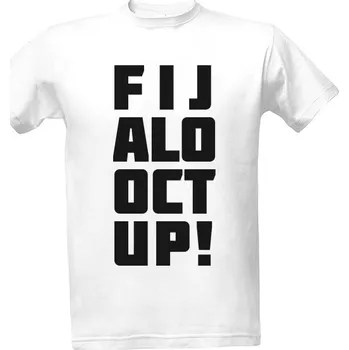 Tričko s potiskem Fijalo octup! pánské