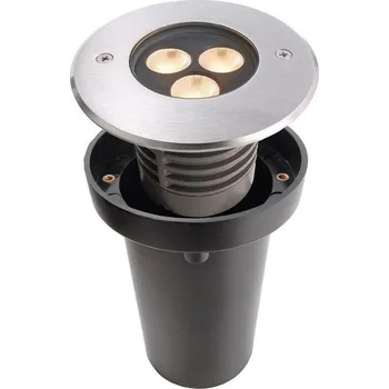 Venkovní osvětlení Light Impressions Deko-Light zemní svítidlo II WW 220-240V AC/50-60Hz 4,10 W 3000 K 280 lm stříbrná 730255