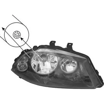 Přední světlomet Světlomet VAN WEZEL 4917966