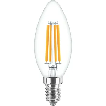 Žárovka LED žárovka PILA 6,5-60W B35 E14W CL ND