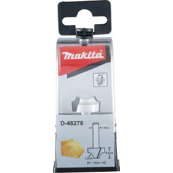 Fréza Makita D-48278 Zaoblovací frézastopka 6 mm,19x9,5x43 mm