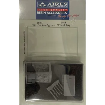 Plastikový model Aires 1/48 TF-104 Starfighter wheel bay (HAS)